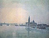 San Canvas Paintings - San Giorgio Maggiore in the Morning